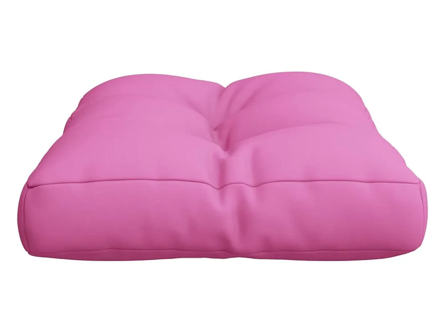 Clicnbuy Ropa De Casa-Cojín para sofá de palets tela 60x40x12 cm Rosa