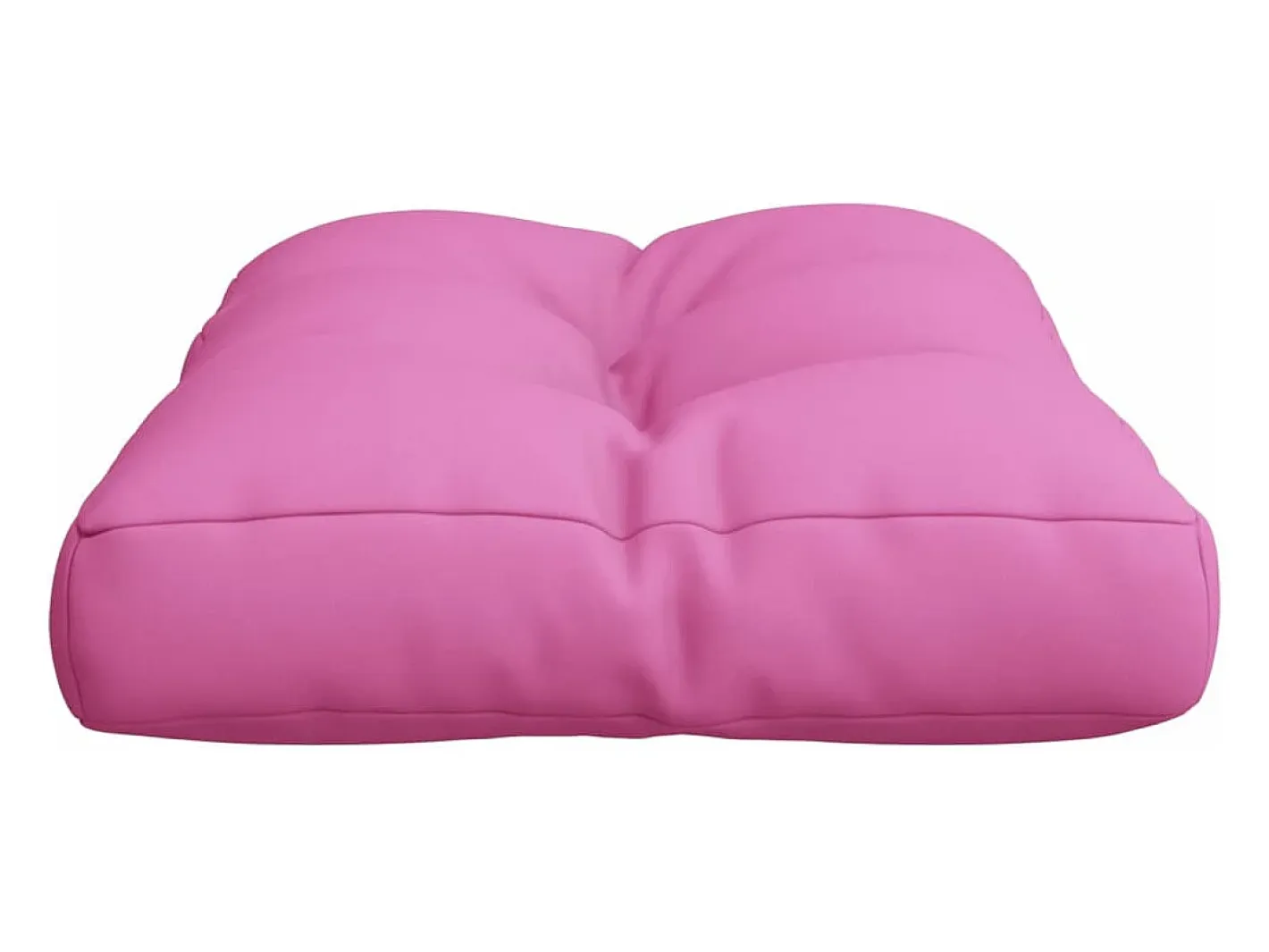Clicnbuy Ropa De Casa-Cojín para sofá de palets tela 60x40x12 cm Rosa