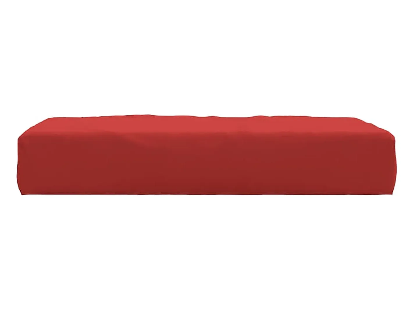 Clicnbuy Ropa De Casa-Cojín para sofá de palets tela Oxford 60x60x8 cm Rojo