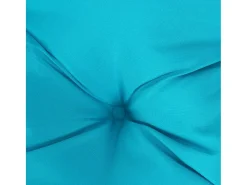 Clicnbuy Ropa De Casa-Cojín para sofá de palets tela turquesa 60x40x12 cm Azul turquesa
