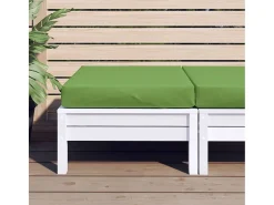 Hot Cojín para sofá de palets tela melange 60x60x10 cm ES437955 Verde