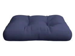 Clicnbuy Cojín para sofá de palets tela marino 60x61,5x10 cm Azul Clearance