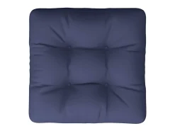 Clicnbuy Cojín para sofá de palets tela marino 60x61,5x10 cm Azul Clearance