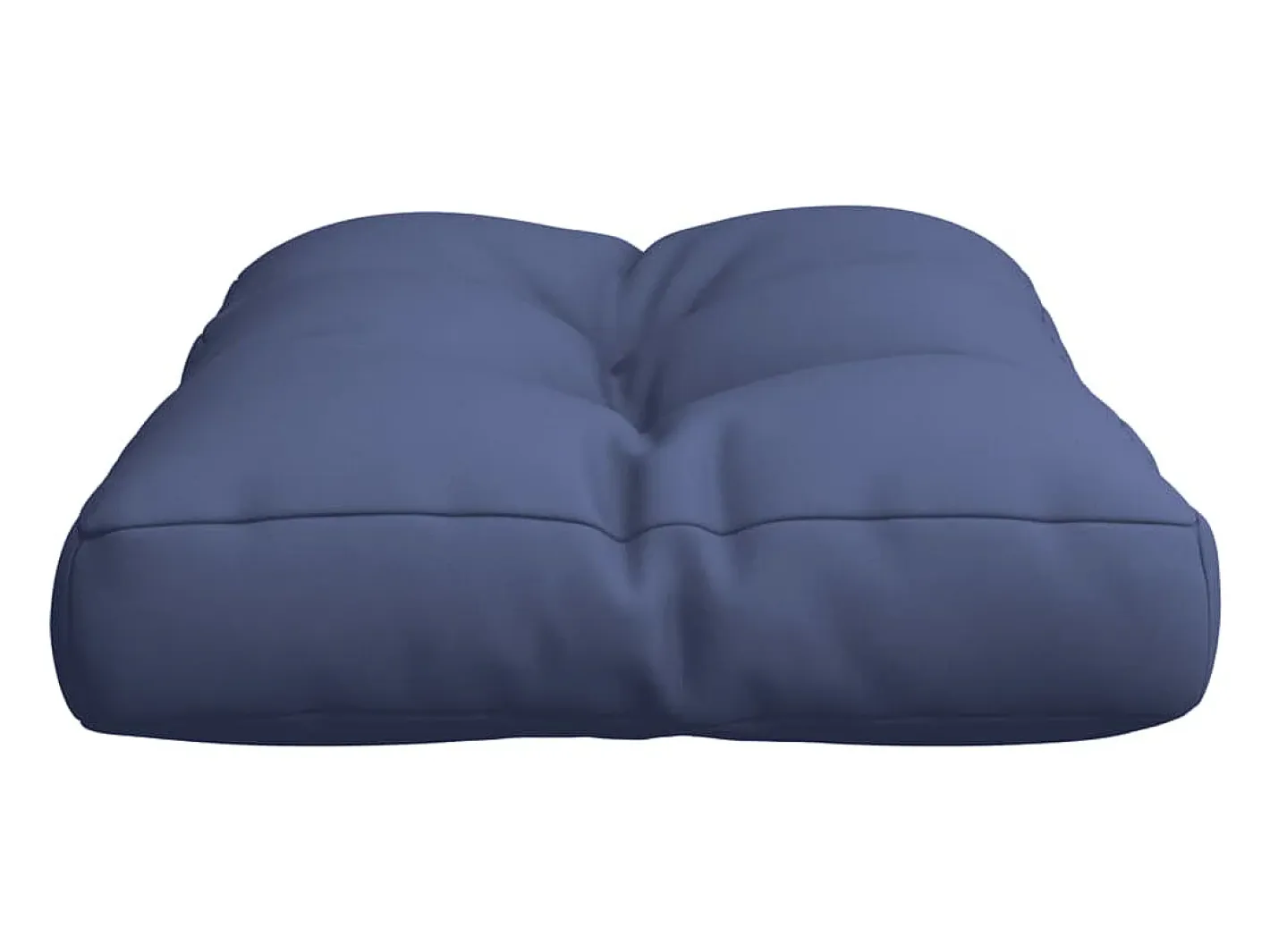 Clicnbuy Cojín para sofá de palets tela marino 50x40x12 cm Azul Discount