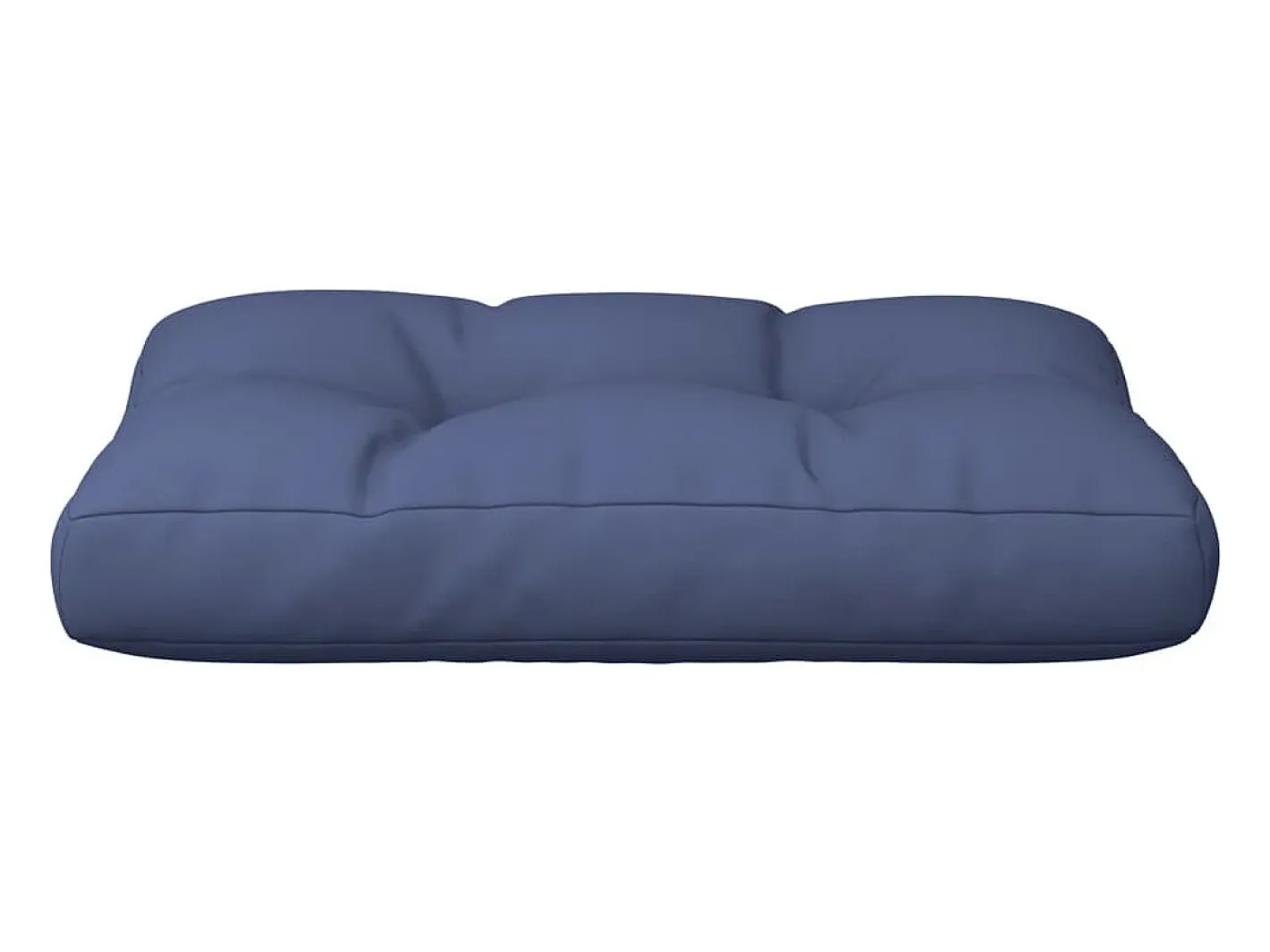 Clicnbuy Cojín para sofá de palets tela marino 50x40x12 cm Azul Discount