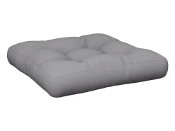 Hot Clicnbuy Cojín para sofá de palets tela 60x60x12 cm Gris