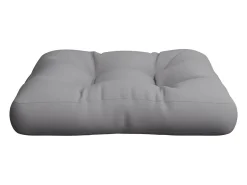 Hot Clicnbuy Cojín para sofá de palets tela 60x60x12 cm Gris
