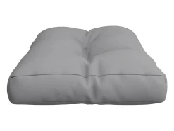 Clicnbuy Cojín para sofá de palets tela 80x40x12 cm Gris New