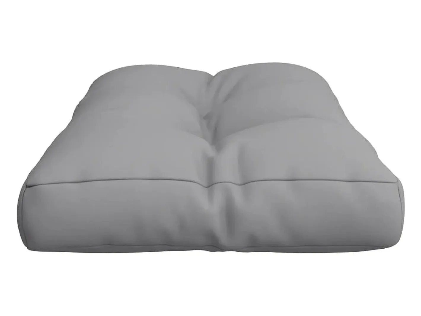Clicnbuy Cojín para sofá de palets tela 80x40x12 cm Gris New
