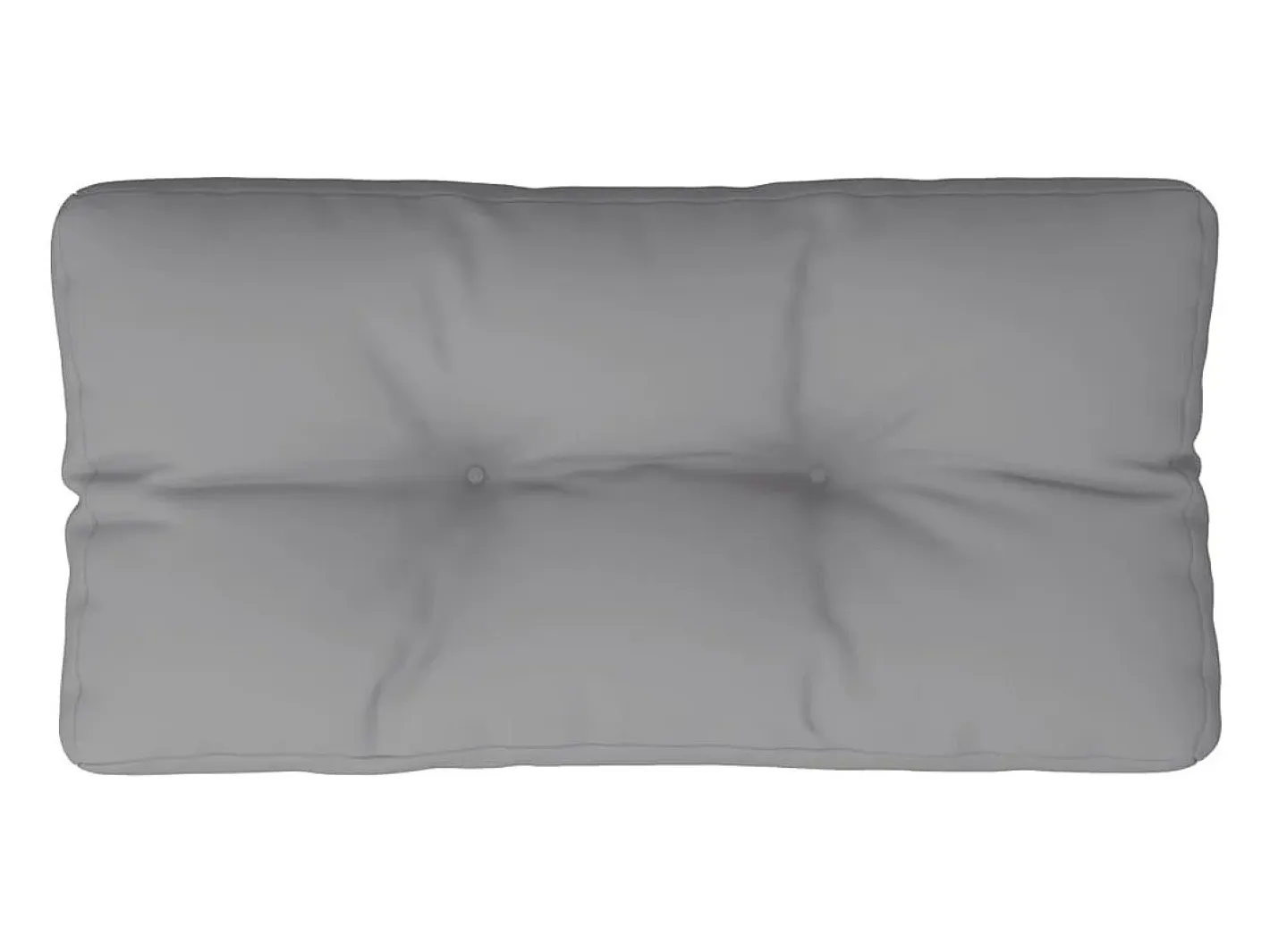 Clicnbuy Cojín para sofá de palets tela 80x40x12 cm Gris New