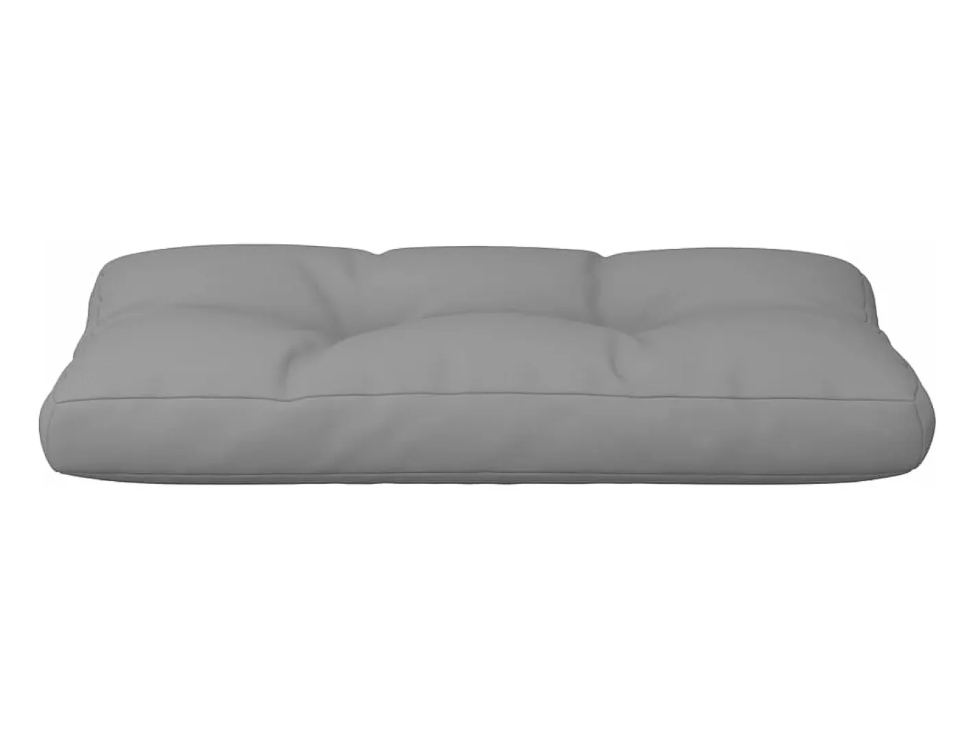 Clicnbuy Cojín para sofá de palets tela 80x40x12 cm Gris New