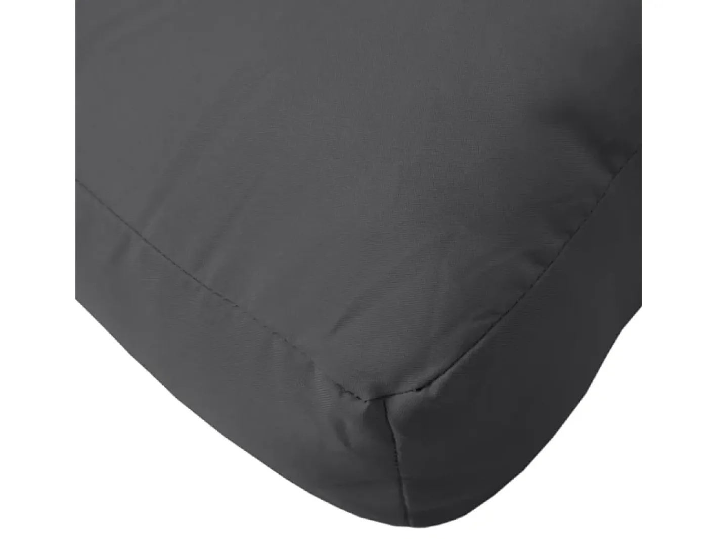 Clicnbuy Cojín para sofá palets tela melange 60x60x10 cm Gris antracita Outlet
