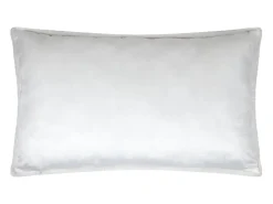 Ropa De Casa-Cojín rectangular de piel sintética ultra suave Marfil
