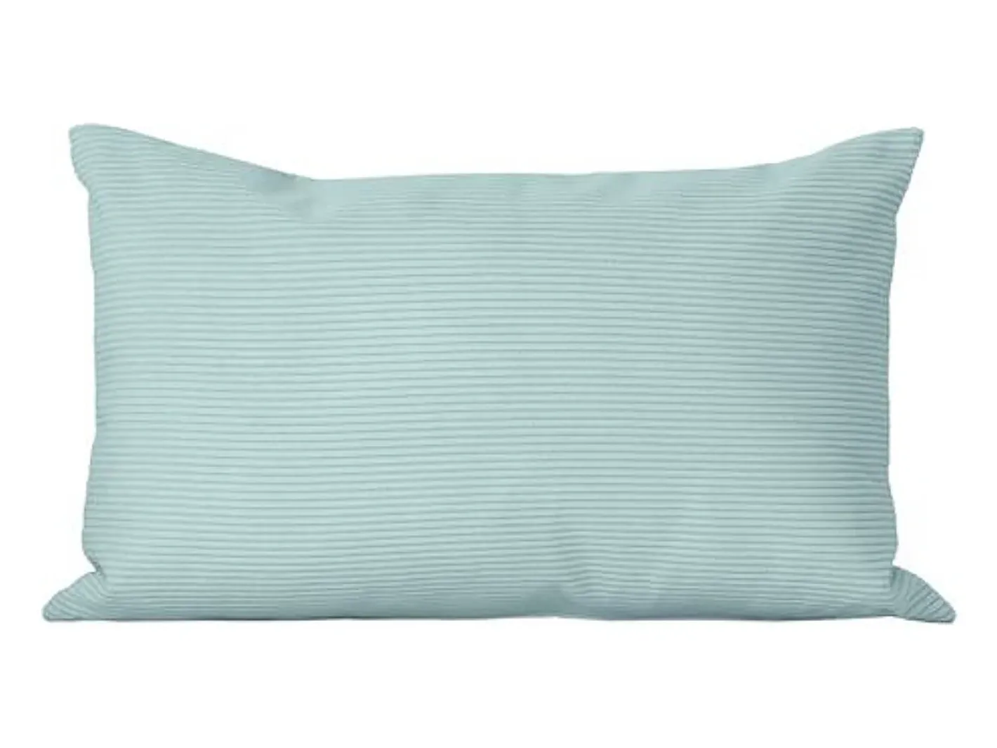 Cojín rectangular 30x50cm pana DUNE - SACASA Azul turquesa Outlet