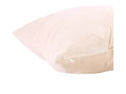 Cojín rectangular 30x50cm terciopelo crudo NAURU - SACASA Crema Online