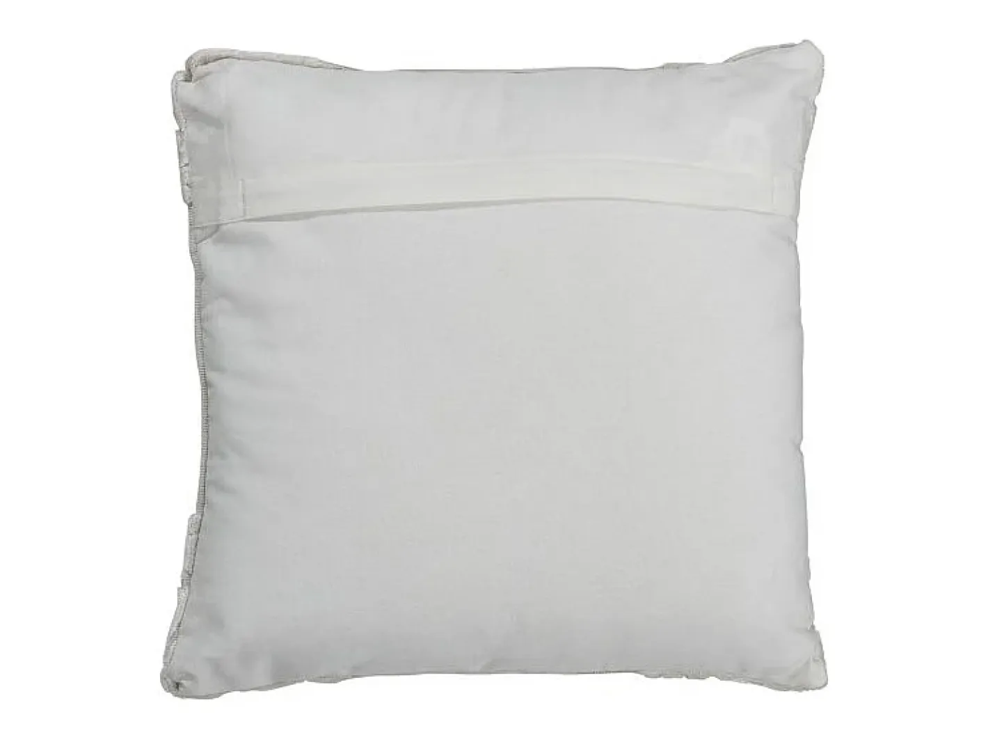J-Line Ropa De Casa-Cojín vende poliéster 45x45 cm Blanco