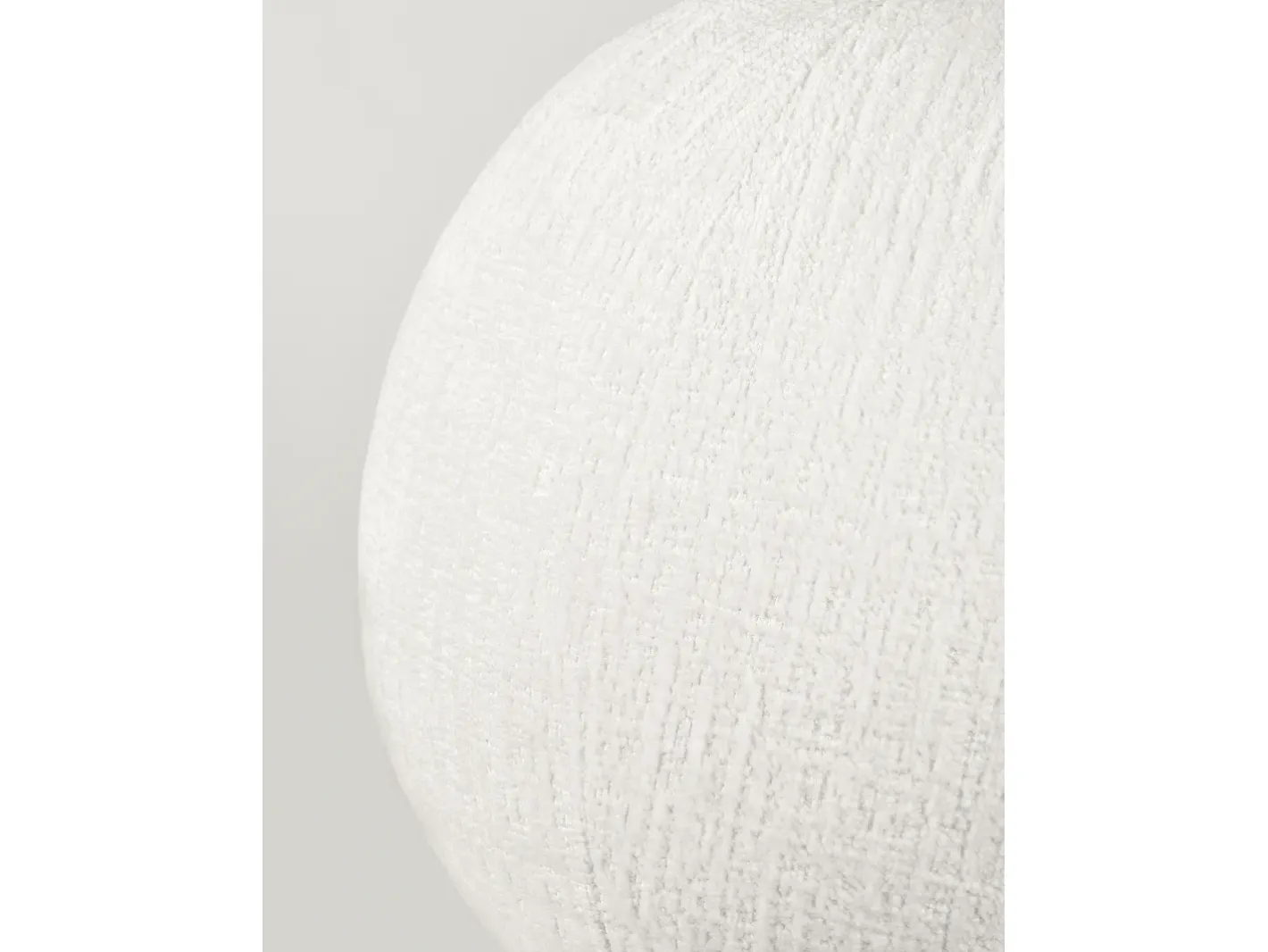 Outlet Cojín 37x37x37 cm Leith LET76W Blanco