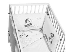 Discount Sauthon Colcha de algodón para cuna Negro