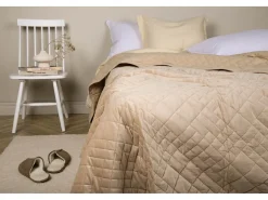 ebuy24 Colcha Jilly 260x260cm . Beige Outlet