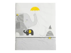 Sauthon Colcha para cuna en algodón Gris Clearance