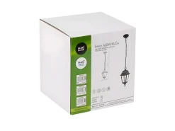 Online AKUNADECOR Colgante De Exterior Con Acabado En Modelo Albahaca Negro
