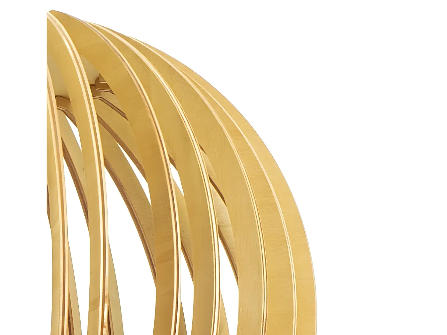 AKUNADECOR Lámpara Suspendida-Colgante Bola Modelo Bubinga Natural Beige