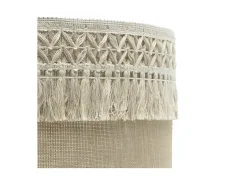 AKUNADECOR Colgante Con Pantalla De Saco Con Pasamaneria Ekaterina De Beige Clearance