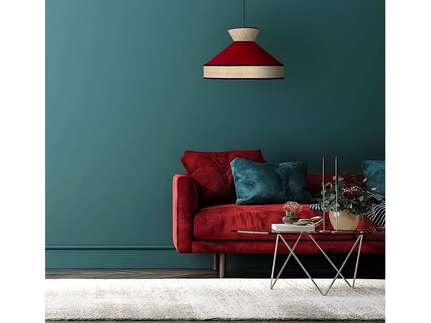 Online AKUNADECOR Colgante En 50 Cm Modelo Fabrizio De Rojo