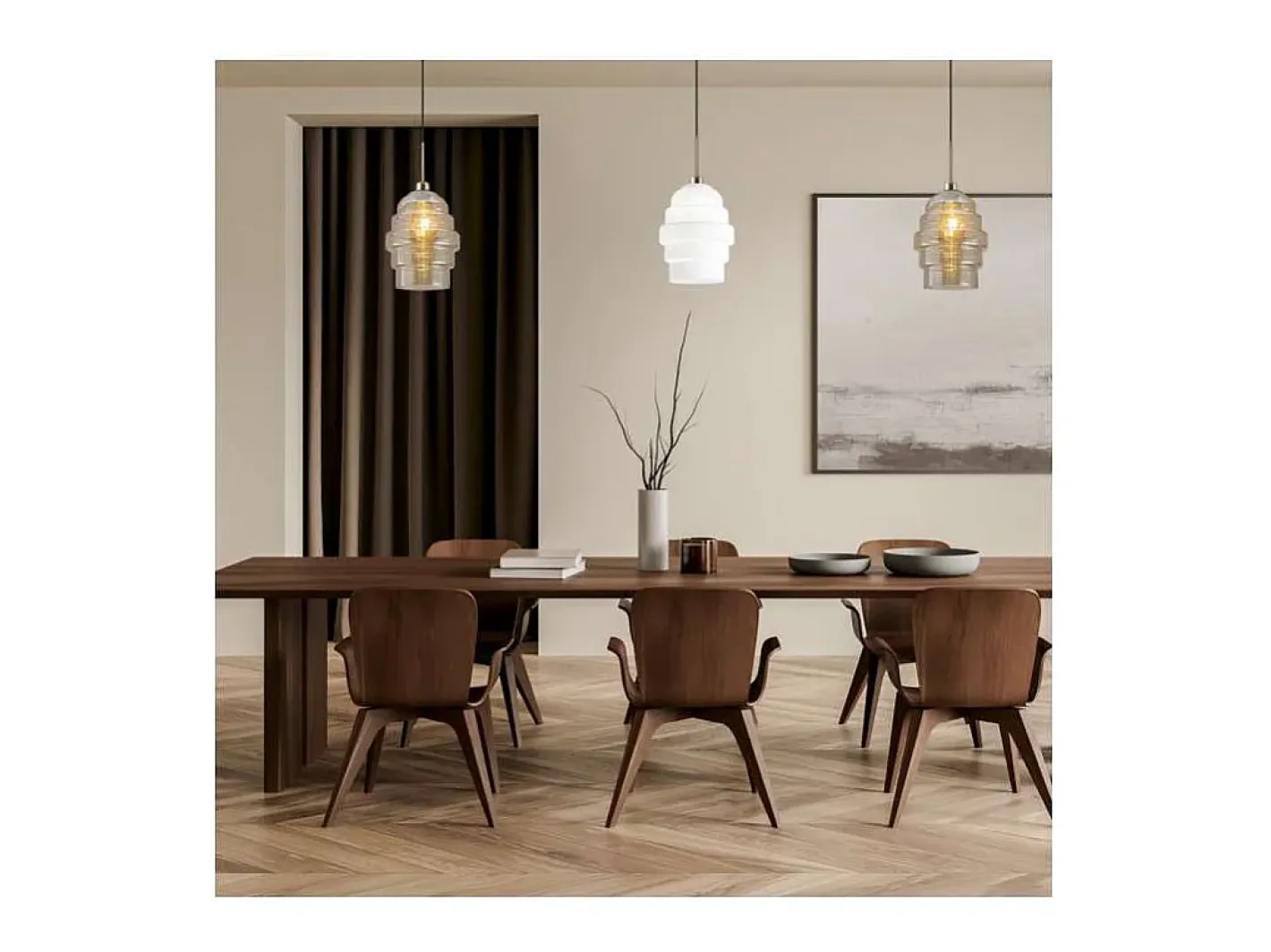 Online Colgante modelo Amber acabado cristal , 30cm(alto) 20cm(ancho) 20cm(fondo) Blanco
