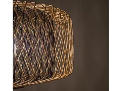 Discount AKUNADECOR Colgante Modelo Bamboo En Bambú Natural De Beige