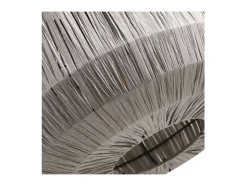 Lámpara Suspendida-Colgante modelo Tore acabado papel 35 cm(alto)33 cm(ancho)33 cm(largo) Marru00f3n