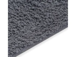 Conjunto de alfombras de baño de tela 2 piezas ES646692 Gris