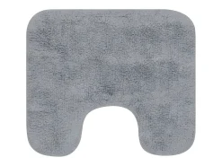 Conjunto de alfombras de baño de tela 2 piezas ES646692 Gris