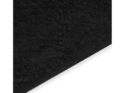 Outlet Conjunto de alfombrillas de baño de tela 2 piezas antracita ES765442 Gris antracita