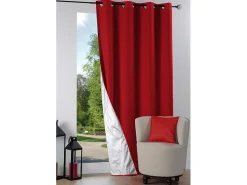 marque Ropa De Casa-Cortina aislante con ojetes forrada Blanco