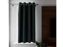 Soleil d'ocre Cortina con ojales 100% blackout 135x180 cm ECLIPSE caqui Verde