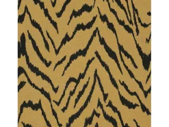 Cortina con Ojetes Tigre 140 x 240 cm Amarillo Discount