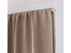 ENJOY HOME Ropa De Casa-Cortina de puerta opaca 90 x 210 cm Marru00f3n