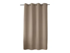 ENJOY HOME Ropa De Casa-Cortina ocultante unida con 8 ollaos 140 x 180 cm Marru00f3n