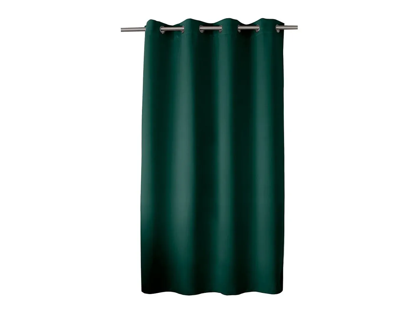 DECOSTAR Ropa De Casa-Cortina ocultante unida con 8 ollaos 140 x 180 cm Verde