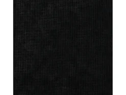 Sale Cortina opaca con ganchos look de lino 290x245 cm ES733960 Negro