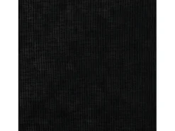 Sale Cortina opaca con ganchos look de lino 290x245 cm ES733960 Negro