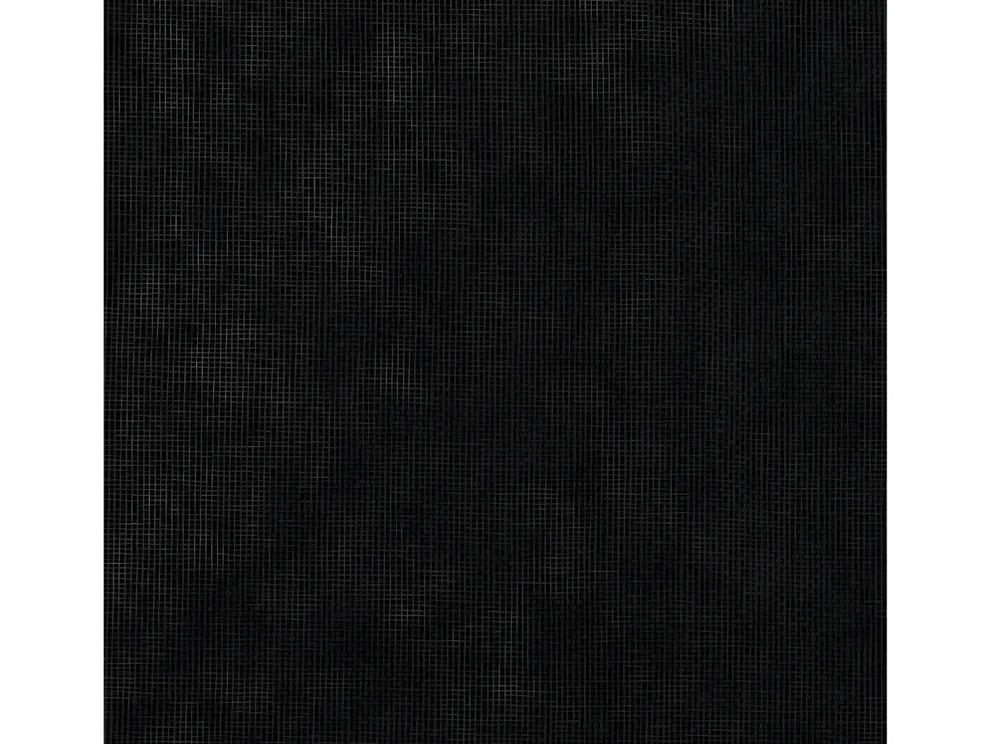 Sale Cortina opaca con ganchos look de lino 290x245 cm ES733960 Negro