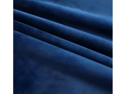 Ropa De Casa-Cortina opaca con ganchos terciopelo oscuro 290x245 cm ES489001 Azul