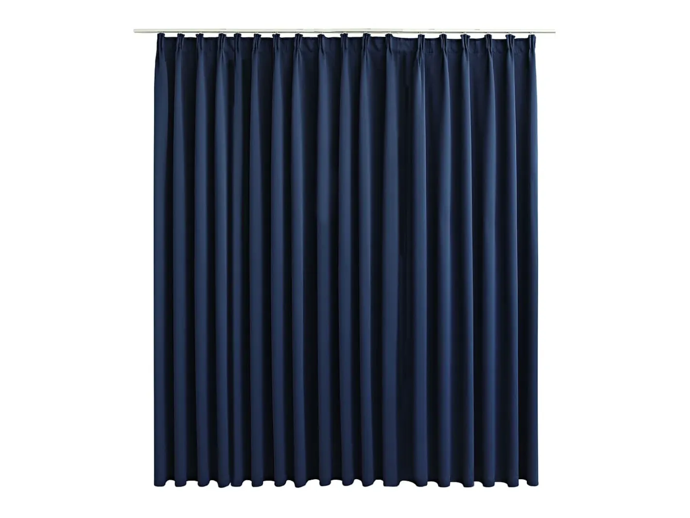Online Cortina opaca con ganchos 290x245 cm ES555530 Azul