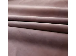 Ropa De Casa-Cortina opaca con ganchos terciopelo envejecido 290x245cm ES407385 Rosa