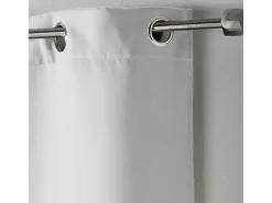 Douceur d'intérieur Ropa De Casa-Cortina opaca para radiador de baja altura con un 90 % de oscurecimiento 135 x 180 cm Blanco