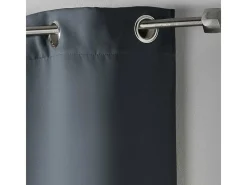 Douceur d'intérieur Cortina opaca para radiador de baja altura con un 90 % de oscurecimiento 135 x 180 cm Rojo