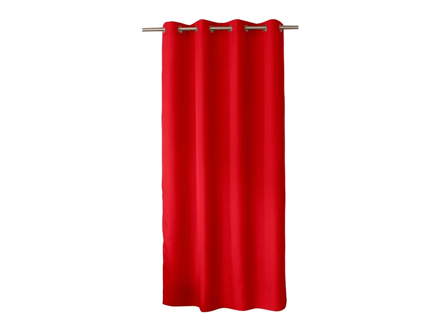 DECOSTAR Cortina unida con ollaos Rojo Best