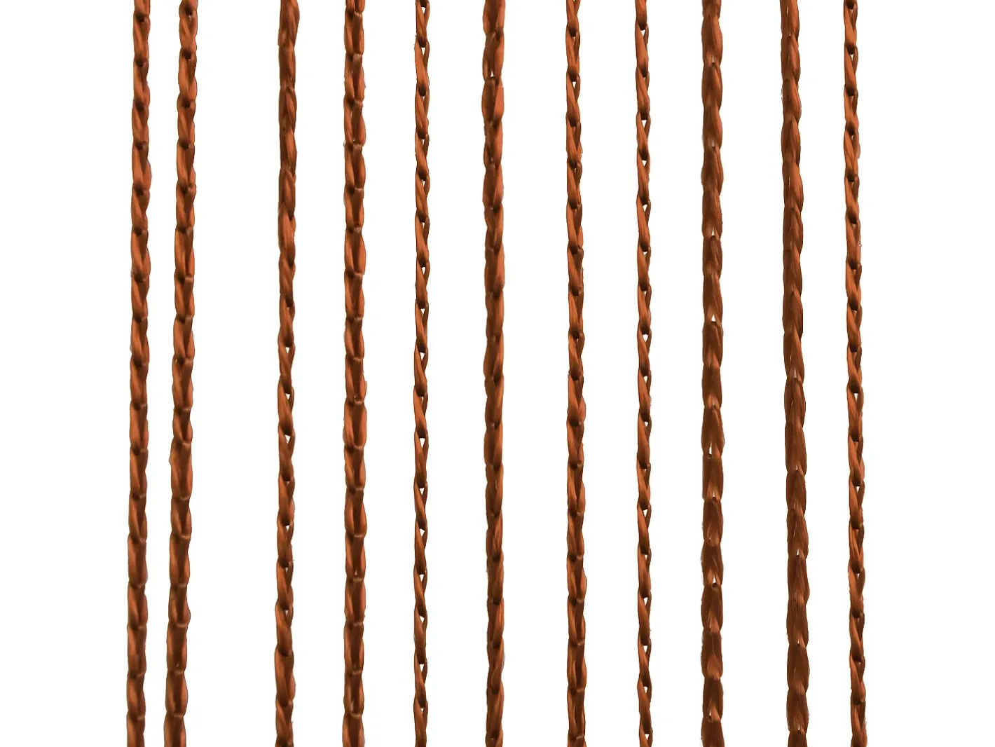 Ropa De Casa-Cortinas de flecos 2 piezas 100x250 cm marrón ES865698 Marru00f3n